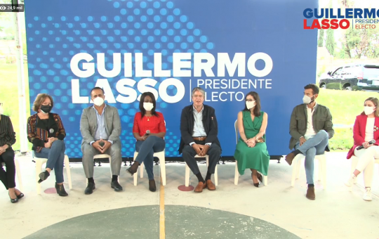PRESIDENTE ELECTO GUILLERMO LASSO NOMBRA PARTE DE SU GABINETE PRESIDENCIAL. 14